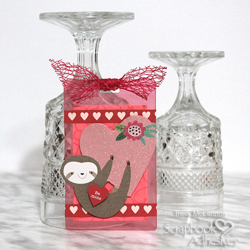 Easy Valentine's Day Tag by Tracy McLennon for Scrapbook Adhesives by 3L