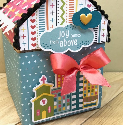 A House Is A Home Keepsake Box by Shellye McDaniel for Scrapbook Adhesives by 3L