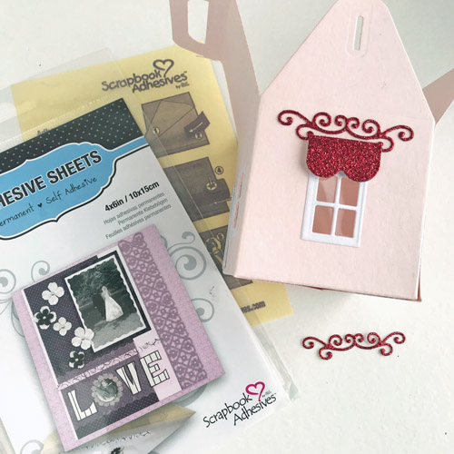 Sweet Shoppe Valentine's Treat Box by Judy Hayes for Scrapbook Adhesives by 3L
