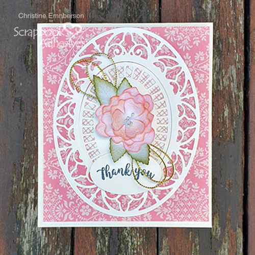 Mother's Day Thank You Card Tutorial by Christine Emberson for Scrapbook Adhesives by 3L