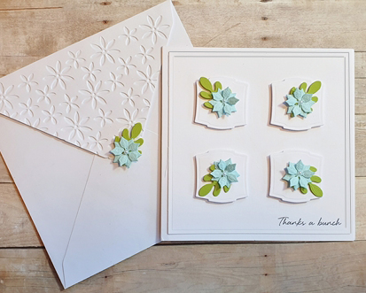 A Clean and Simple Thank You Card Tutorial by Christine Emberson for Scrapbook Adhesives by 3L