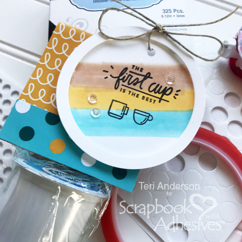 Quick Gift for a Coffee Lover by Teri Anderson for Scrapbook Adhesives by 3L