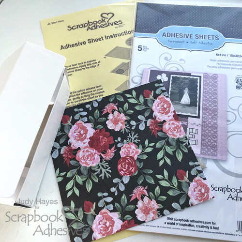 A Quick Gift Box and Card Tutorial by Judy Hayes for Scrapbook Adhesives by 3L