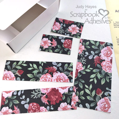 A Quick Gift Box and Card Tutorial by Judy Hayes for Scrapbook Adhesives by 3L