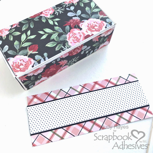 A Quick Gift Box and Card Tutorial by Judy Hayes for Scrapbook Adhesives by 3L