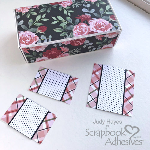 A Quick Gift Box and Card Tutorial by Judy Hayes for Scrapbook Adhesives by 3L