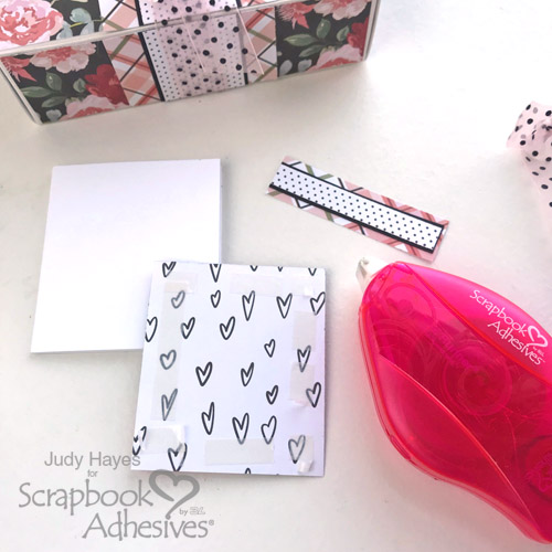 A Quick Gift Box and Card Tutorial by Judy Hayes for Scrapbook Adhesives by 3L