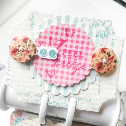 Springtime Memory Dex Mini Album by Shellye McDaniel for Scrapbook Adhesives by 3L