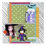 Halloween Scrapbook Page by Dana Tatar for Scrapbook Adhesives by 3L e-book with Favecrafts