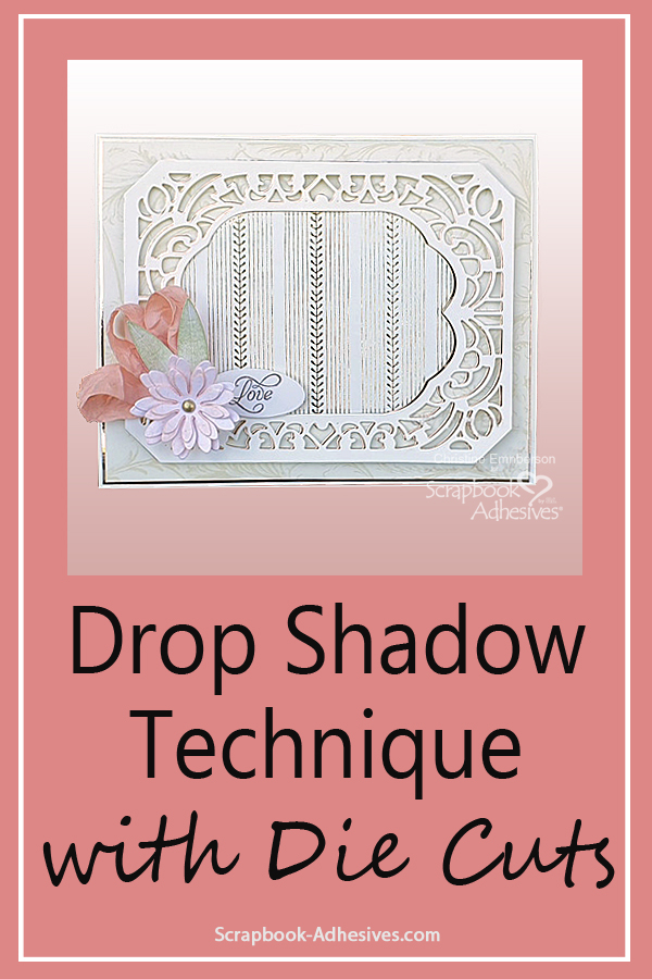 Elegant Ivory and Gold Card Tutorial by Christine Emberson for Scrapbook Adhesives by 3L Pinterest