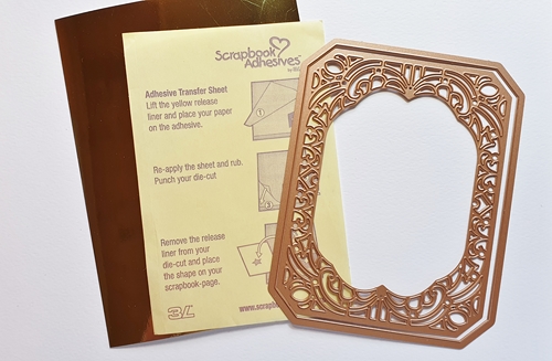 Elegant Ivory and Gold Card Tutorial by Christine Emberson for Scrapbook Adhesives by 3L