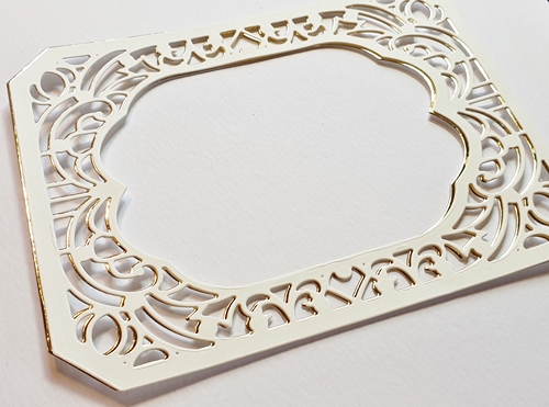 Elegant Ivory and Gold Card Tutorial by Christine Emberson for Scrapbook Adhesives by 3L