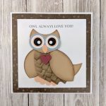 Owl Love Card by Christine Emberson for Scrapbook Adhesives by 3L e-book with Favecrafts