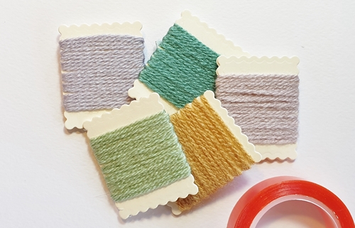 DIY Yarn Swatch Wallets by Christine Emberson for Scrapbook Adhesives by 3L