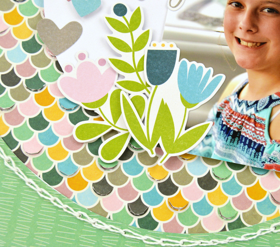 Happy Scrapbook Layout: Adhesive Details by Christine Meyer for Scrapbook Adhesives by 3L