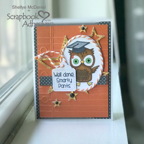 Well Done, Graduate Card! by Shellye McDaniel for Scrapbook Adhesives by 3L