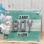 Baby Boy Card by Linda Lucas for Scrapbook Adhesives by 3L e-book with Favecrafts