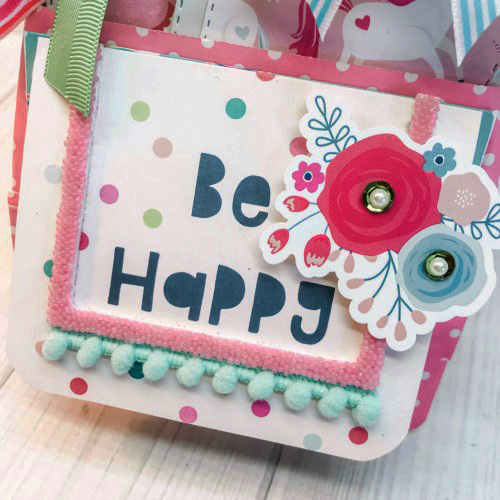 Happy Mail Mini Bag Album by Shellye McDaniel for Scrapbook Adhesives by 3L