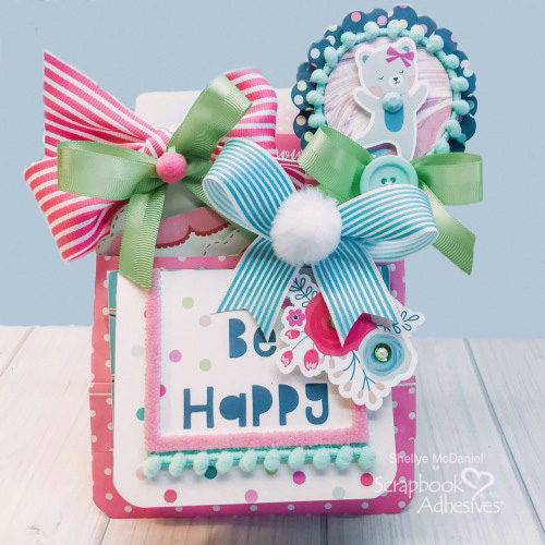 Happy Mail Mini Bag Album by Shellye McDaniel for Scrapbook Adhesives by 3L