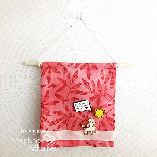 DIY Enamel Pin Collection Display by Teri Anderson for Scrapbook Adhesives by 3L