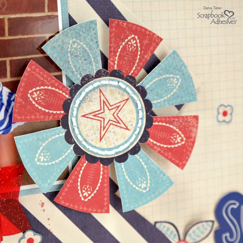 Patriotic Scrapbooking with Holographic Foil by Dana Tatar for Scrapbook Adhesives by 3L