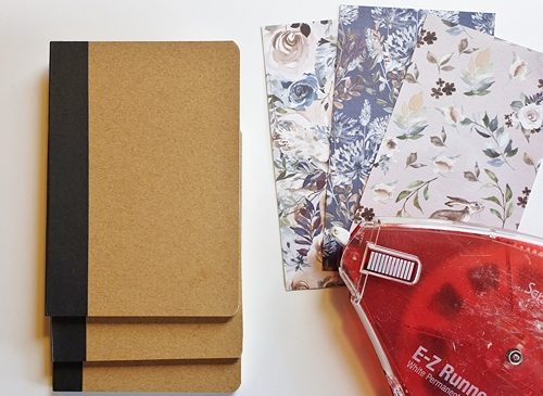 A Trio of Notebooks by Christine Emberson for Scrapbook Adhesives by 3L