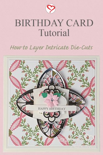 Layered Birthday Card Tutorial by Christine Emberson for Scrapook Adhesives by 3L
