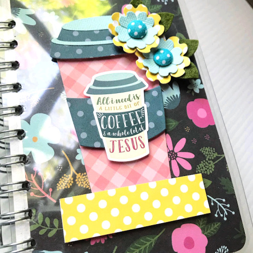 Have Faith Laminated Pocket Journal and Mini Album by Shellye McDaniel for Scrapbook Adhesives by 3L