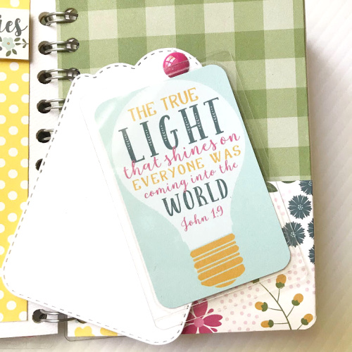 Faith Laminated Pocket Journal by Shellye McDaniel for Scrapbook Adhesives by 3L