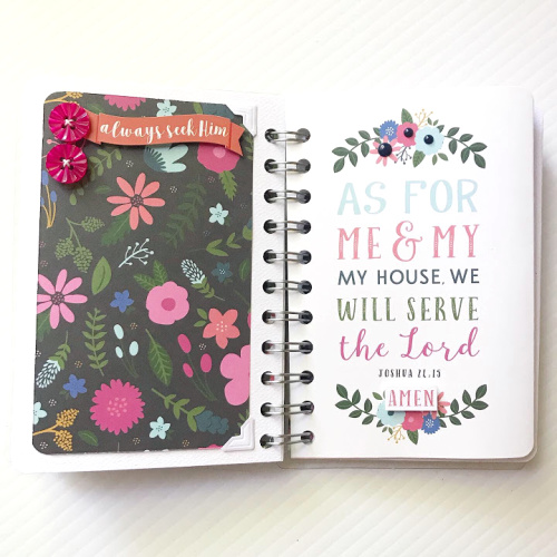 Faith Laminated Pocket Journal by Shellye McDaniel for Scrapbook Adhesives by 3L