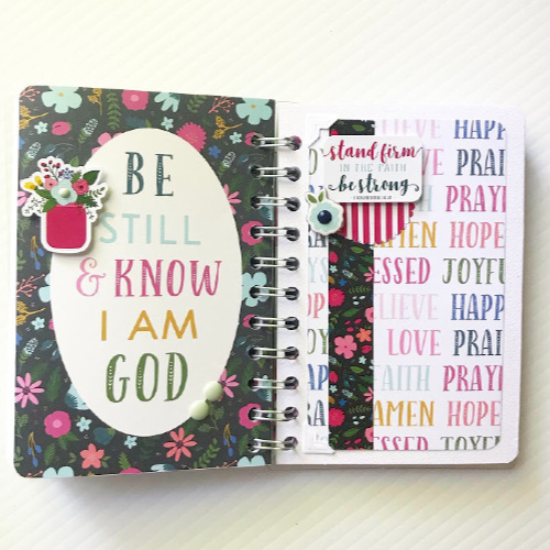 Faith Laminated Pocket Journal by Shellye McDaniel for Scrapbook Adhesives by 3L