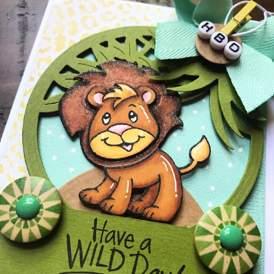 Have a Wild Birthday Card by Shellye McDaniel for Scrapbook Adhesives by 3L 