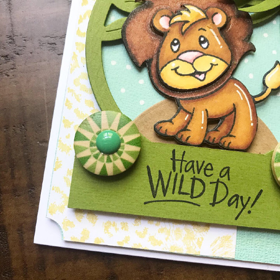 Have a Wild Birthday Card by Shellye McDaniel for Scrapbook Adhesives by 3L 
