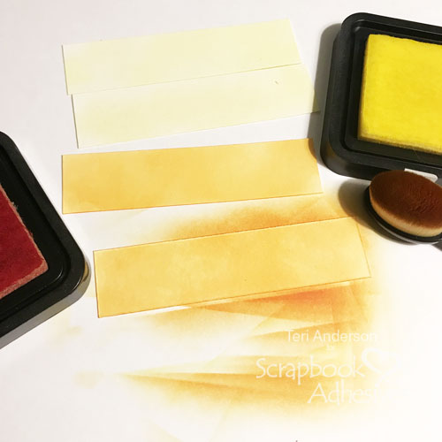 How to use Flock with 3D Foam Shapes by Teri Anderson for Scrapbook Adhesives by 3L Step 1
