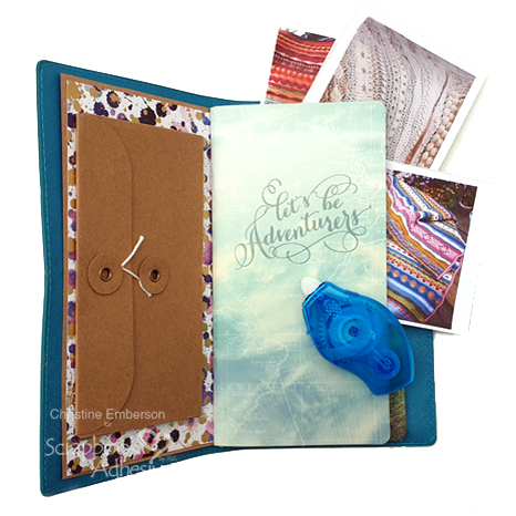 Customizing a Journal Tutorial by Christine Emberson for Scrapbook Adhesives by 3L