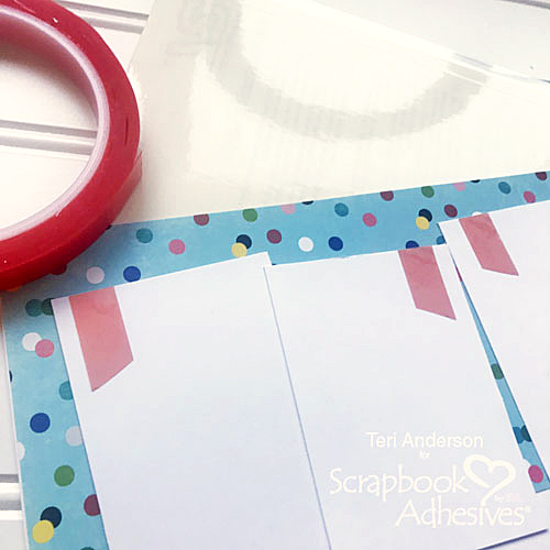 Meal Planning Wipe Board by Teri Anderson for Scrapbook Adhesives by 3L