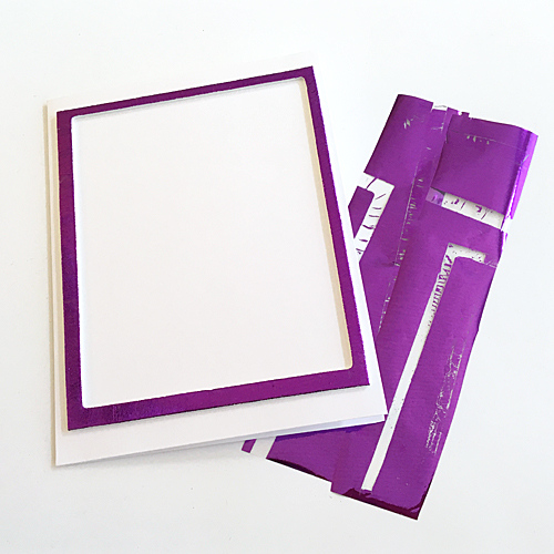 Foiled Frame Thanks for Everything Card by Margie Higuchi for Scrapbook Adhesives by 3L