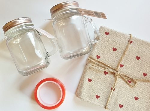 Mini Mason Jar Party Favor Tutorial by Christine Emberson for Scrapbook Adhesives by 3L