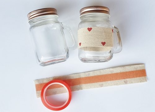 Mini Mason Jar Party Favor Tutorial by Christine Emberson for Scrapbook Adhesives by 3L