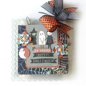 Be Spooky Mini Acrylic Album by Shellye McDaniel for Scrapbook Adhesives by 3L