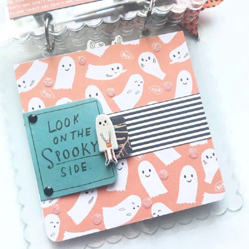 Be Spooky Acrylic Mini Album by Shellye McDaniel for Scrapbook Adhesives by 3L