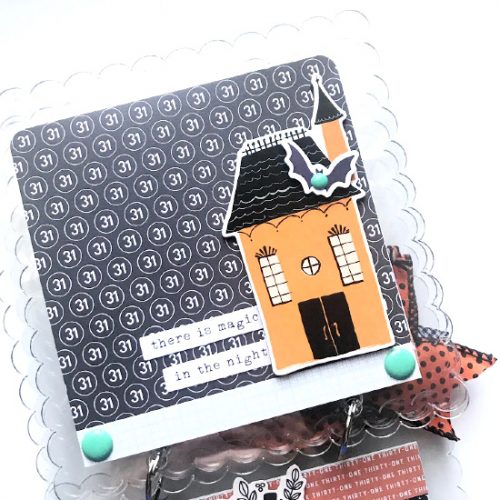 Be Spooky Acrylic Mini Album by Shellye McDaniel for Scrapbook Adhesives by 3L