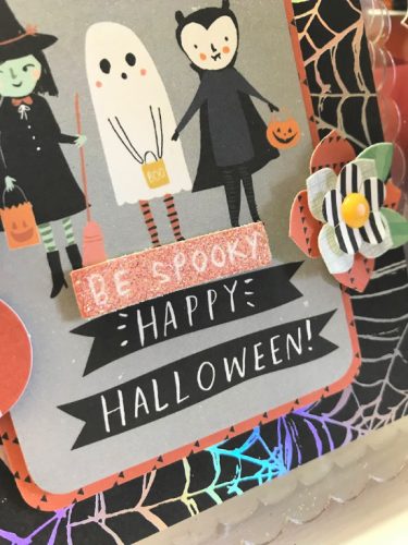 Be Spooky Acrylic Mini Album by Shellye McDaniel for Scrapbook Adhesives by 3L