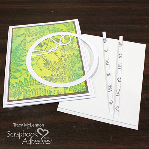 Monkeying Around Card Tutorial by Tracy McLennon for Scrapbook Adhesives by 3L