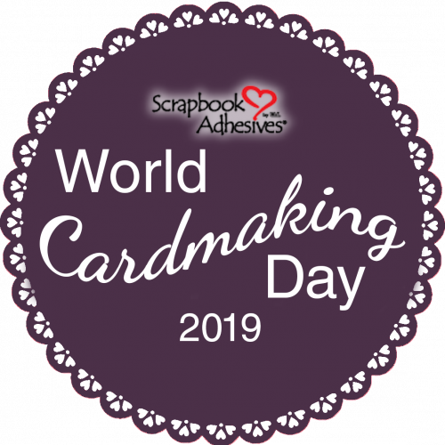 World Cardmaking Day Logo for Scrapbook Adhesives by 3L