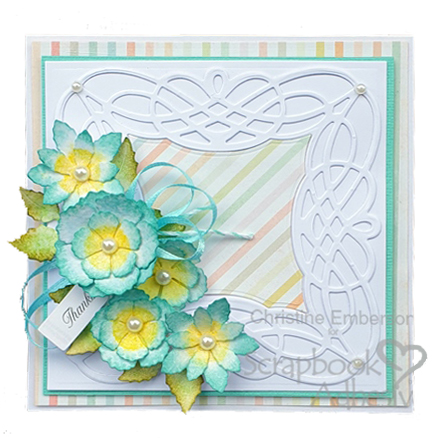 Thanks Card by Christine Emberson for Scrapbook Adhesives by 3L