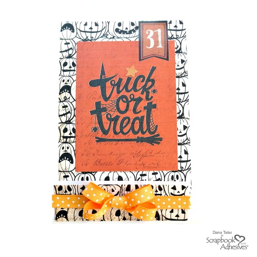 Halloween Matchbook Album by Dana Tatar for Scrapbook Adhesives by 3L