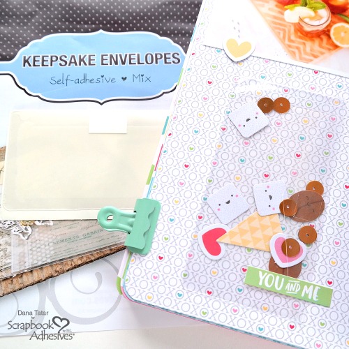 How to Make Shaker Pockets with Keepsake Envelopes for Your Planner and Traveler's Notebook