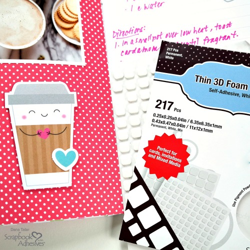How to Use Thin 3D Foam Squares in a Traveler's Notebook or Planner