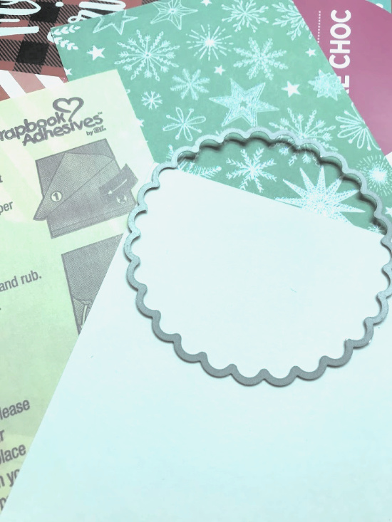 Snow Globe Shaker Ornament by Shellye McDaniel for Scrapbook Adhesives by 3L Step 5